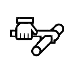 pipe installation icon