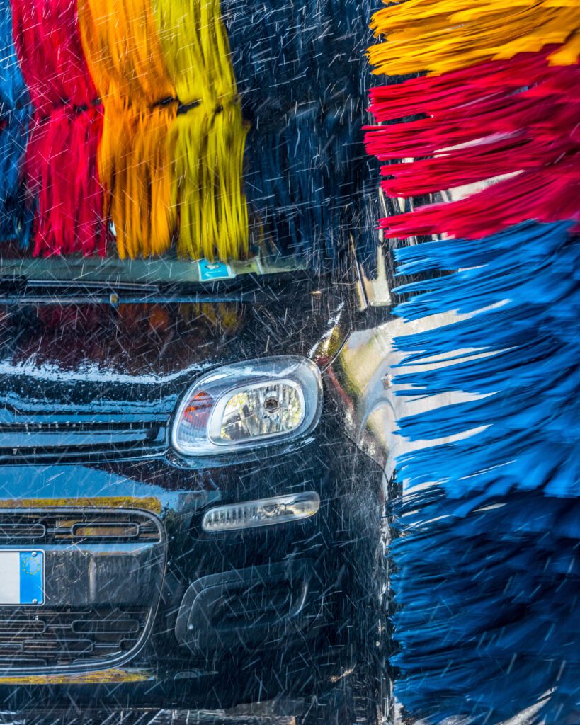 Car wash spinners